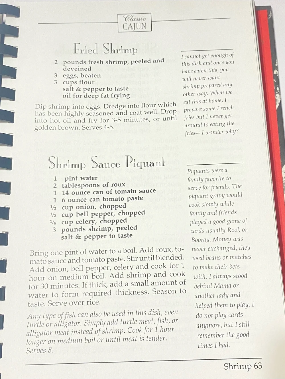 VTG Classic Cajun Culture & Cooking Cookbook Revised Ed 1994 Louisiana Recipes